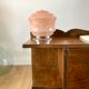 Veneer bedside table and handle flower art deco 30s