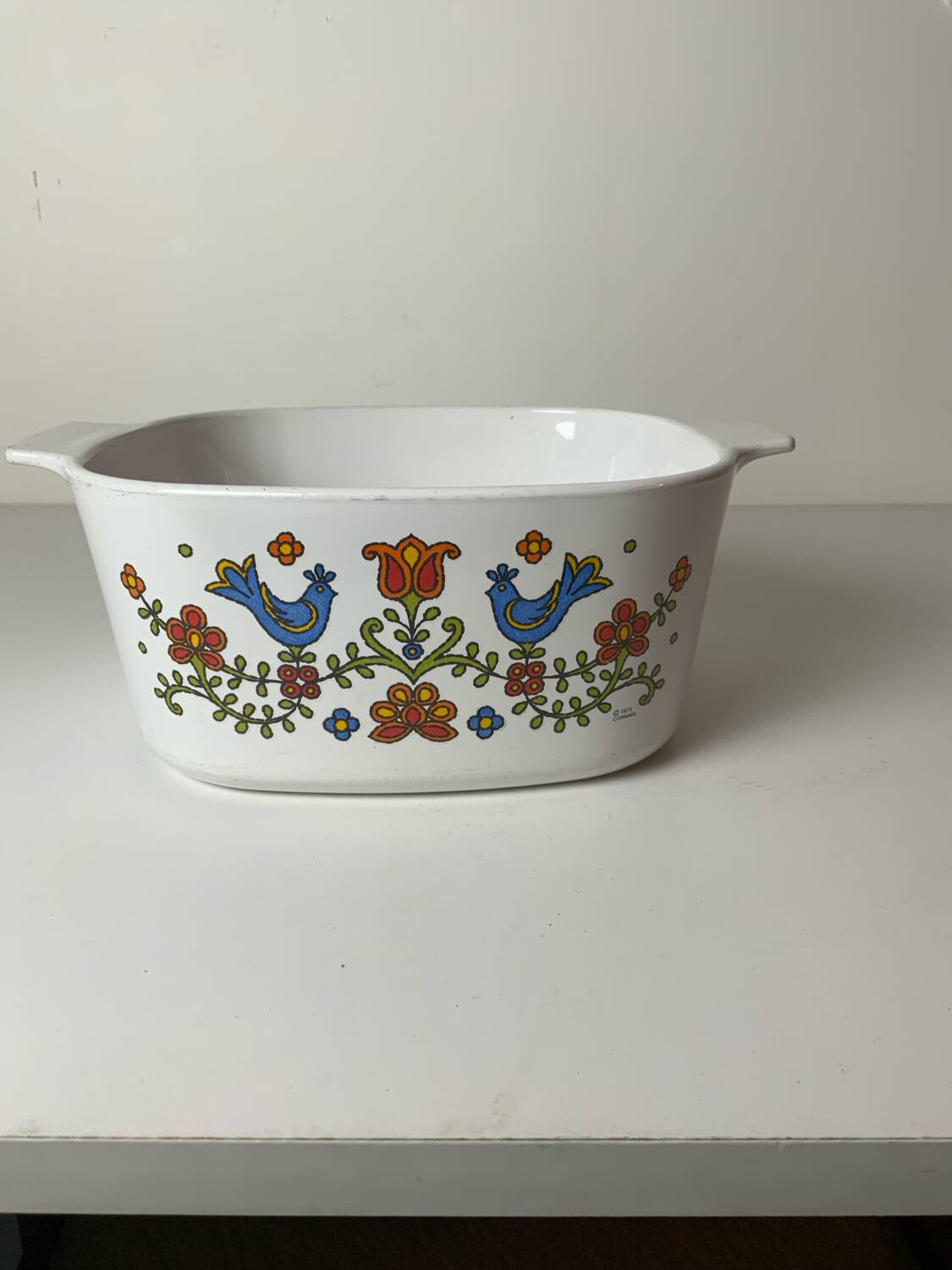 Seventies Corning dish