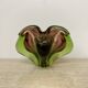 Mid century Murano glass bowl , 1970s