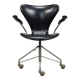Arne Jacobsen Model 3217 office chair for Fritz Hansen, first edition, 1950s