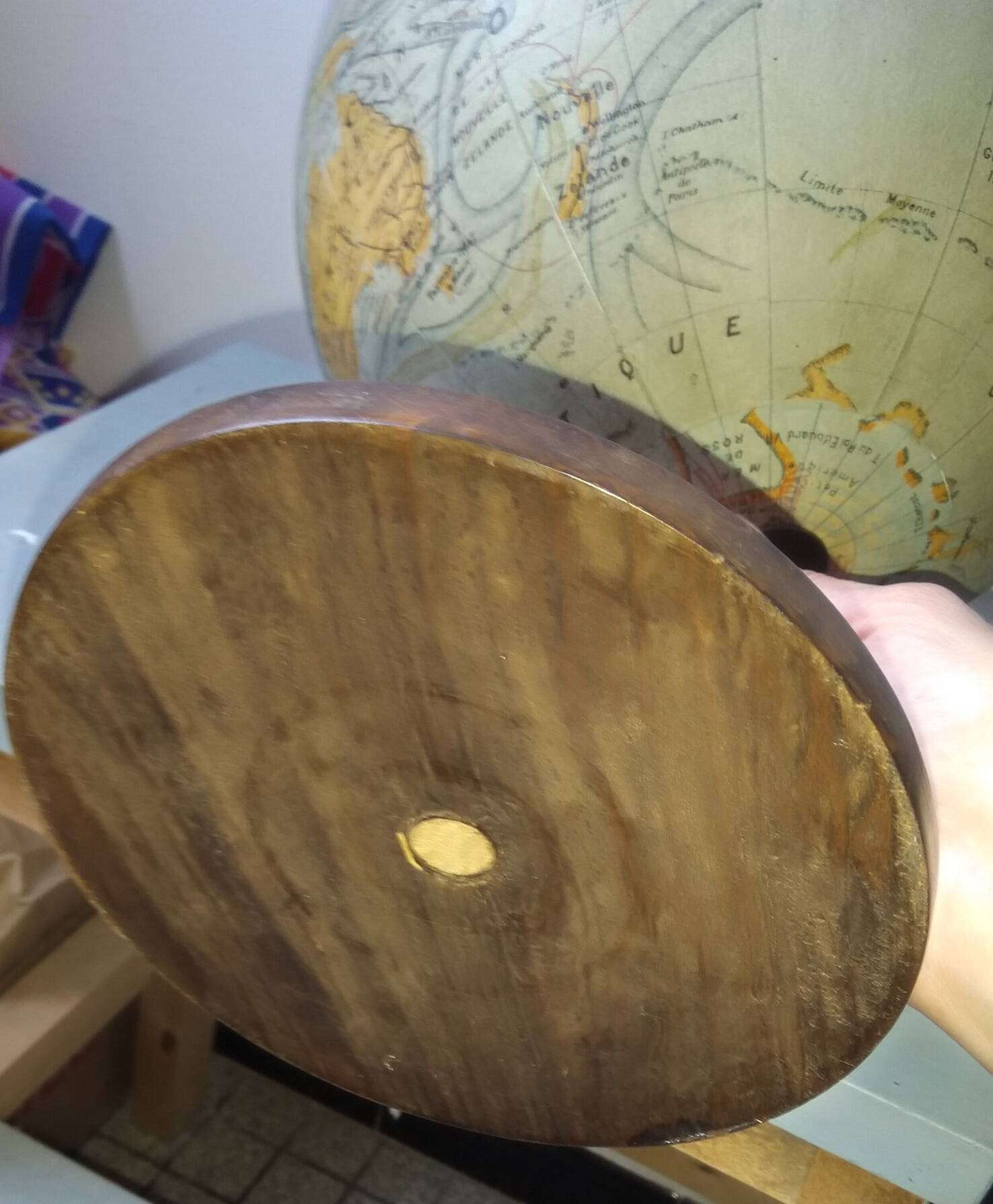 Terrestrial globe Forest Girard and barrere early 20th century