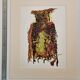 Jean-Paul Riopelle – Original lithograph – Stylized owl, 42 x 52 cm