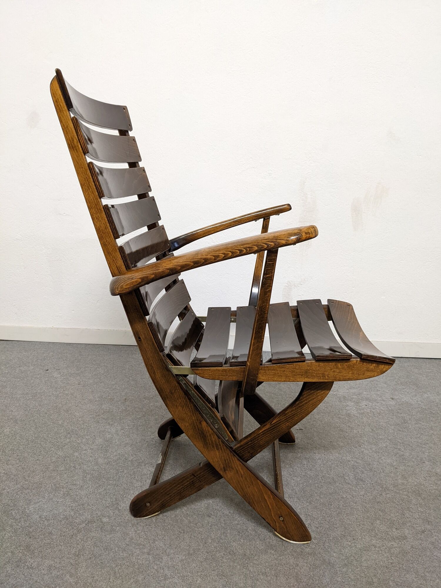 Series of 4 relax armchairs from the 60s/70s by Triconfort