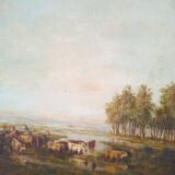 Tableau de vaches reentoile