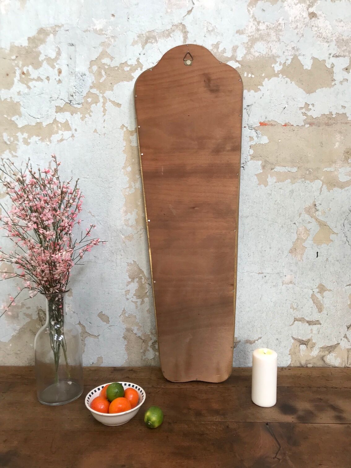 Mirror in gilded wood