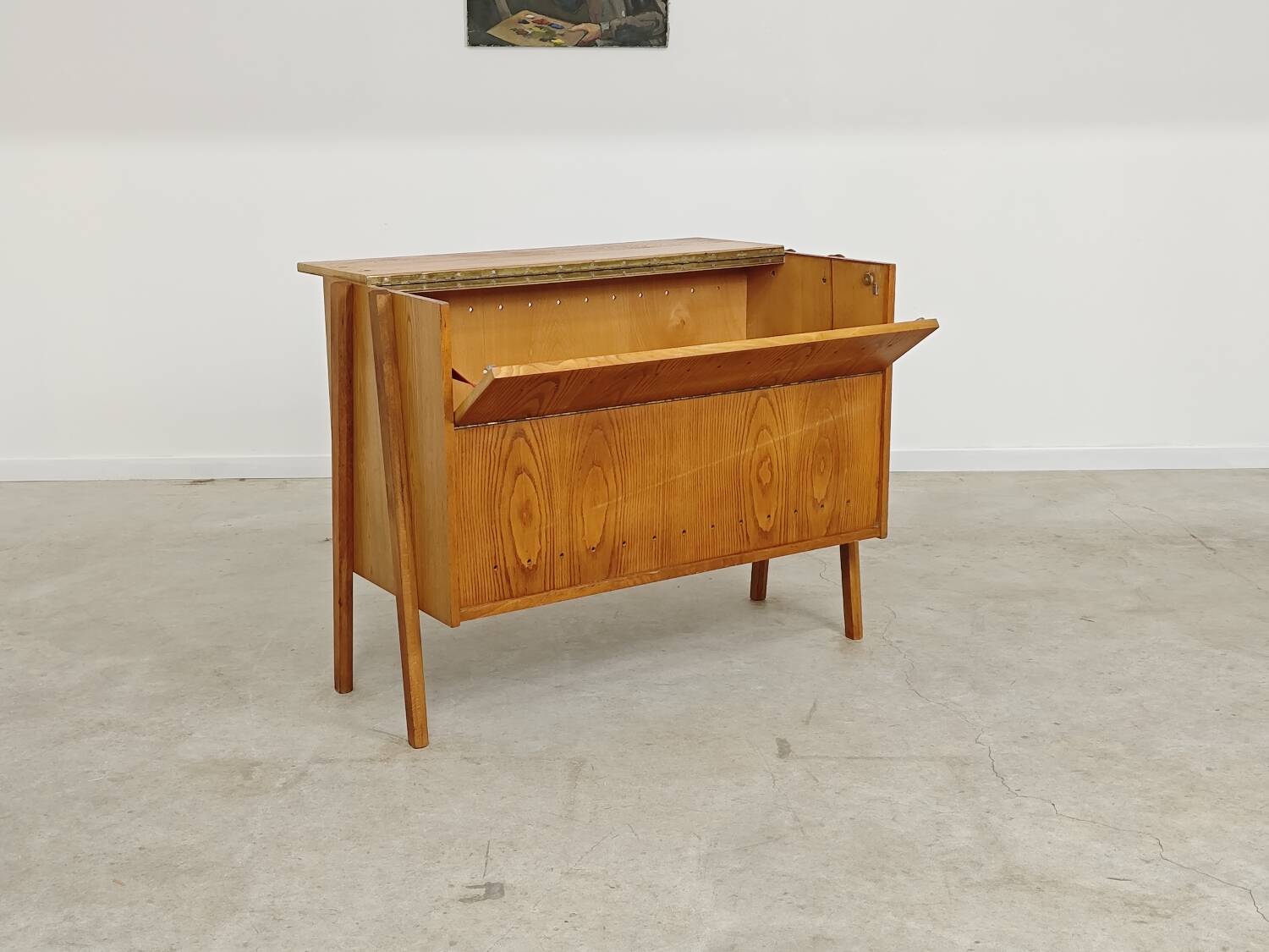 Tatra Nabytok Monti 300 Blanket Chest or Mini Bar by Frantisek Jirak