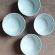 4 bowls in white and blue Chinese porcelain
