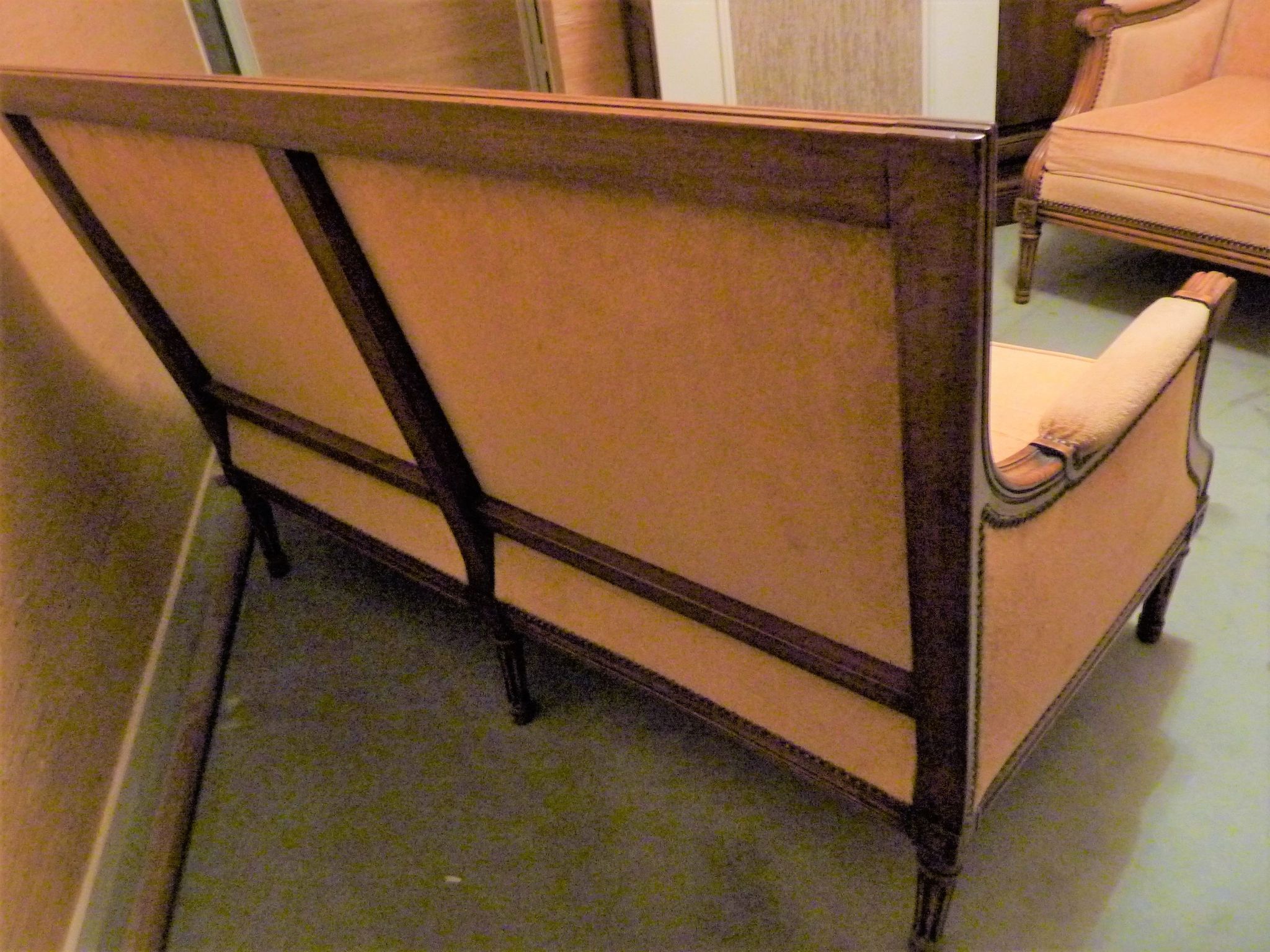 Banquette 2 places style Louis XVI