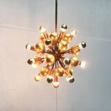 Atomic Brass Ceiling Suspension by Dorothee Becker for Cosack, 1970s.