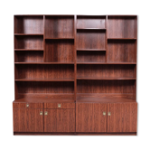 2 bookshelves rosewood, Denmark 1960 's
