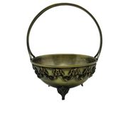 Baroque decorative bowl, brass, Germany, 1930s.