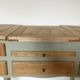Vintage dressing table "romantic" style