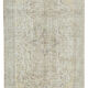 Handwoven antique anatolian beige rug 166 cm x 269 cm