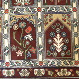 Persian Oriental carpet knotted in May, Tunisian Oriental Carpet in Wool  163x94cm