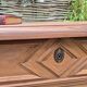 Louis-Philippe chest of drawers in solid walnut