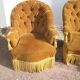 Paire de fauteuils crapauds