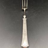 Silver plated serving cutlery in its original box