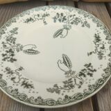 4 plates Terre de Fer Saint Amand Modern Style