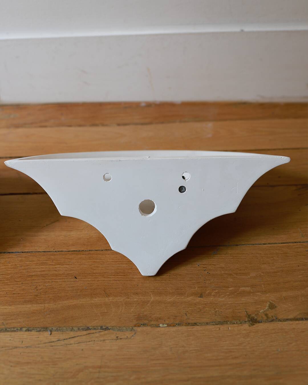 pair of plaster sconces