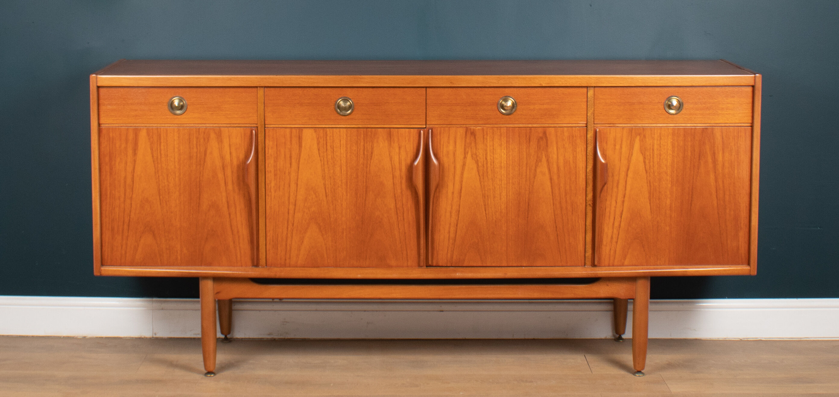 Retro Teak 1960s Long Jentique Sideboard