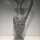 Lava ceramic jug vase Annette Roux