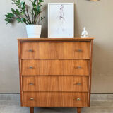 Scandinavian vintage chest of drawers, 50s