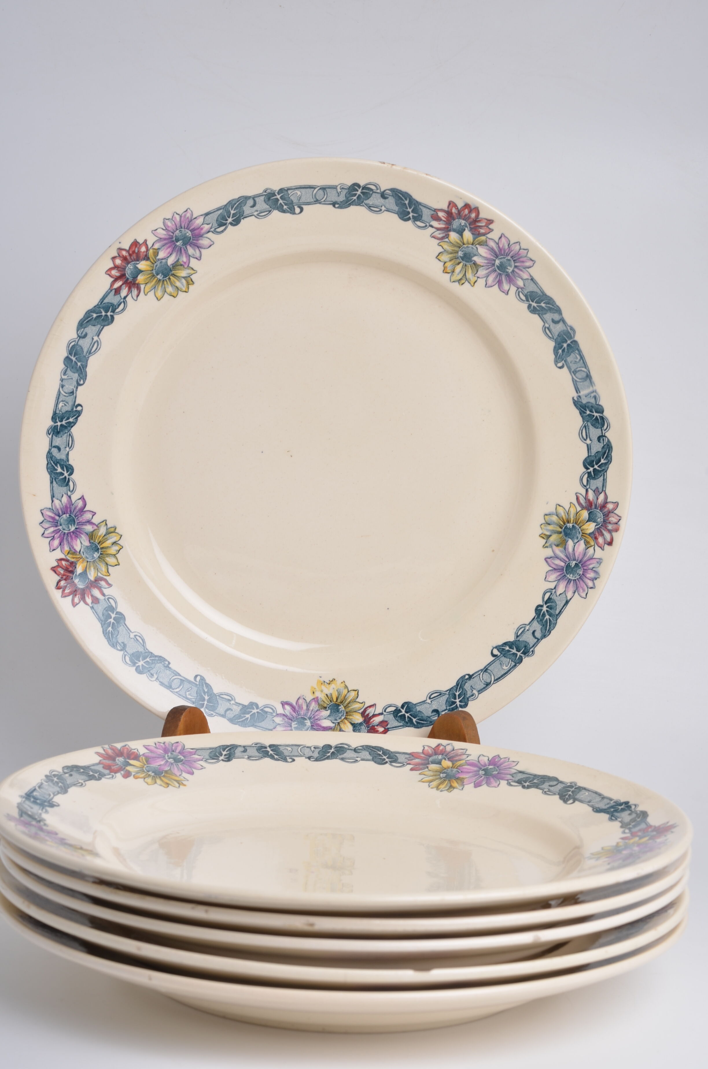 6 flat plates iron earth