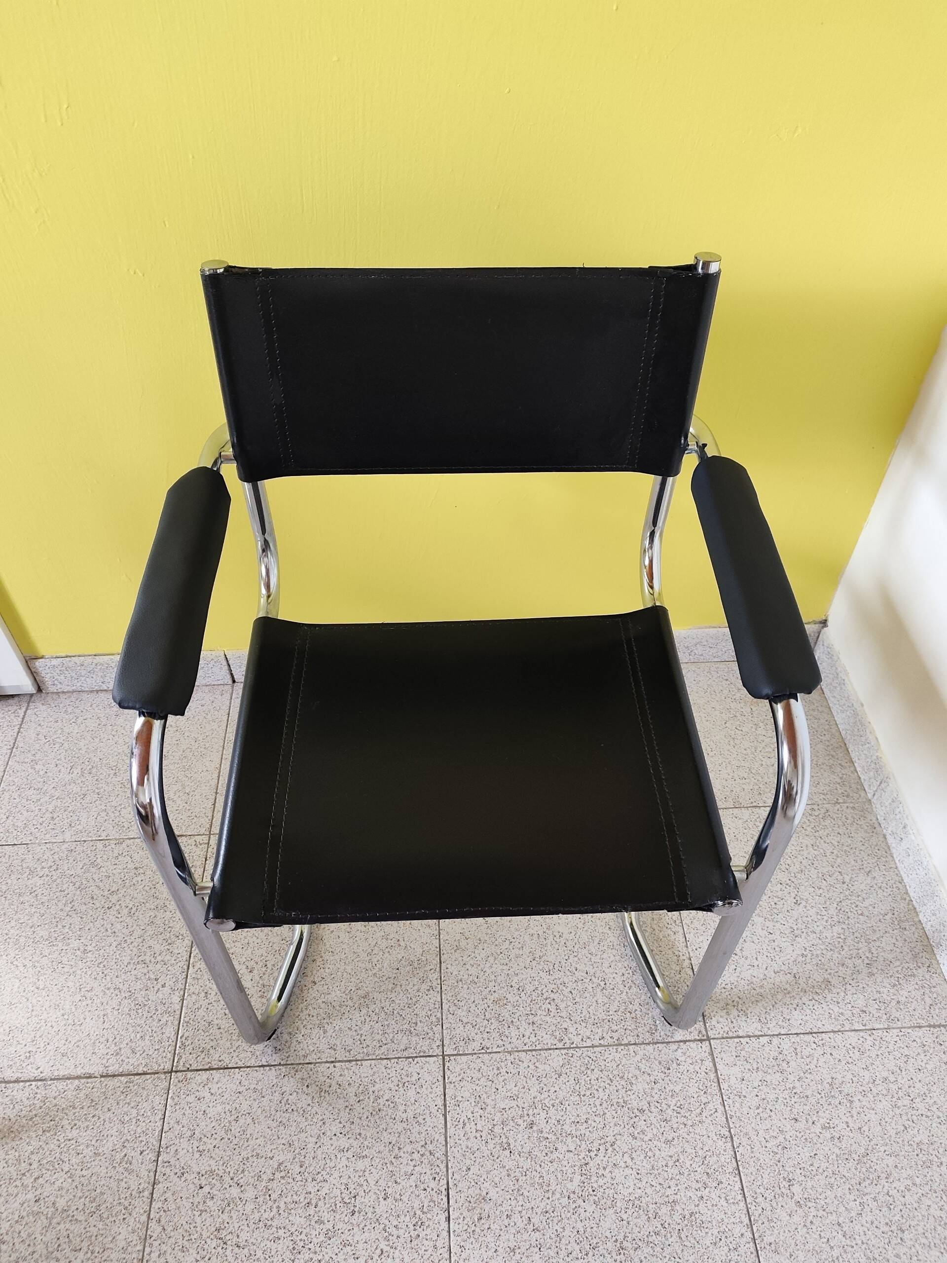 Lot de 3 fauteuils design inspiré Mart Stam