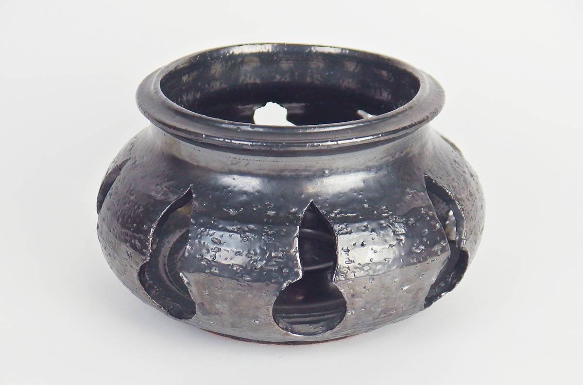 Ceramic tea light holder by Jean Marais