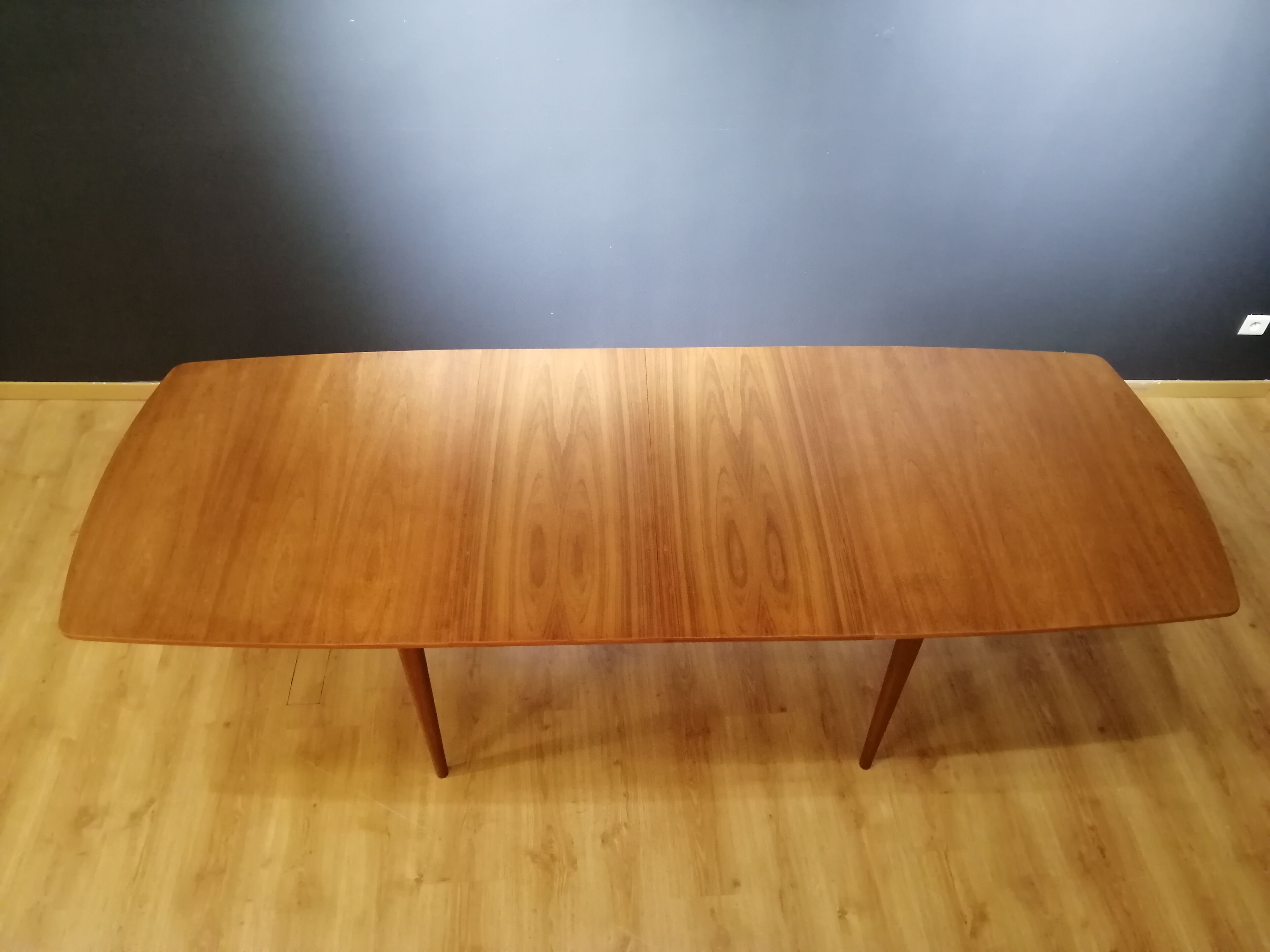 Teak dining table by William Watting for Fristho, 60s