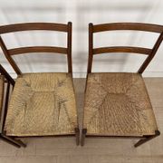 Leggera Model Chairs Designed by Gio Ponti for Cassina, Italy, 1950s, Set of 4