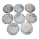 8 Flat plates Terre de fer Creil & Montereau