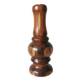 Vintage Wooden Vase: Handcrafted Wood Sculpture, Home Decor