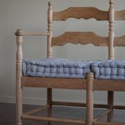 Sofa / Sculptural Danish modern three-seater Scandinavian bench, made by Hans Dau, 1950s.