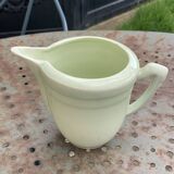 Coffee service, composed of 10 pieces, 3 cups and 3 saucers, a bowl, a saucer, vintage