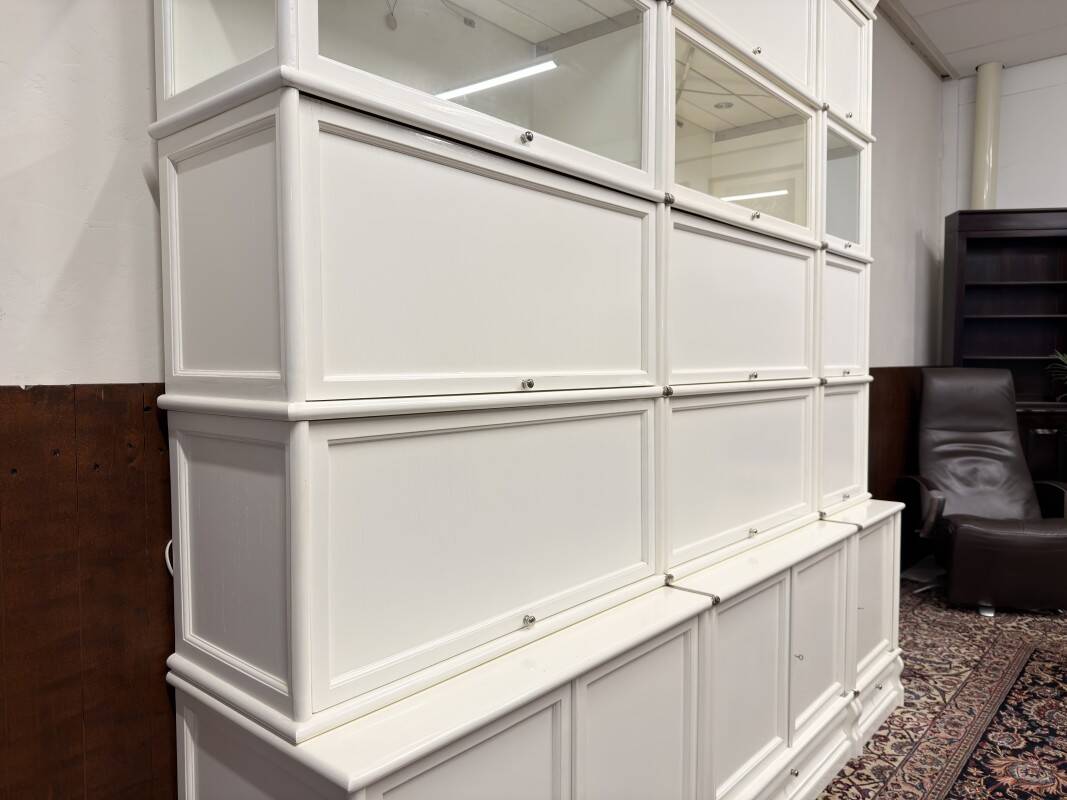 Bibliothèque anglaise Original Globe Wernicke blanche