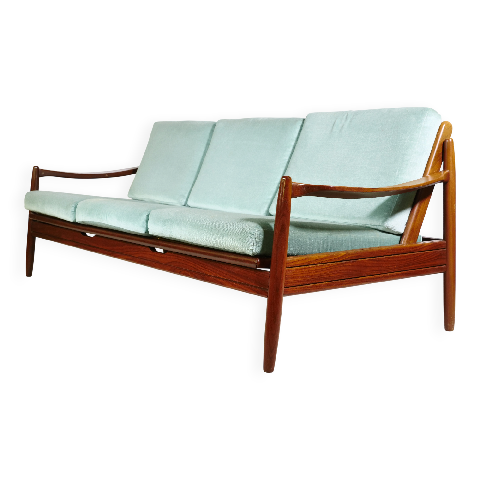 Mid-Century Teak Daybed Sofa from Denmark, 1960s Design