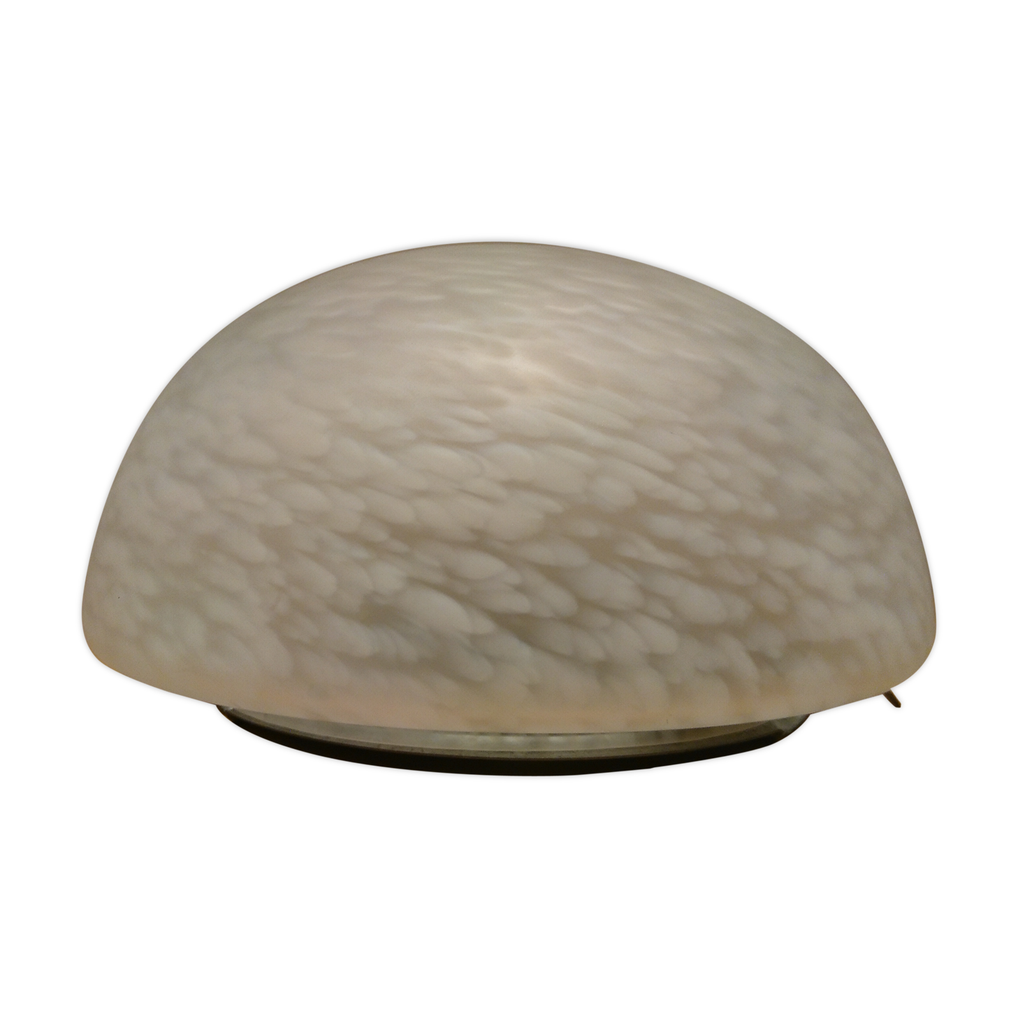 Speckled glass ceiling