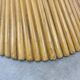 McGuire Bamboo Dining Table, Wheat Sheaf, 4 Person, Vintage