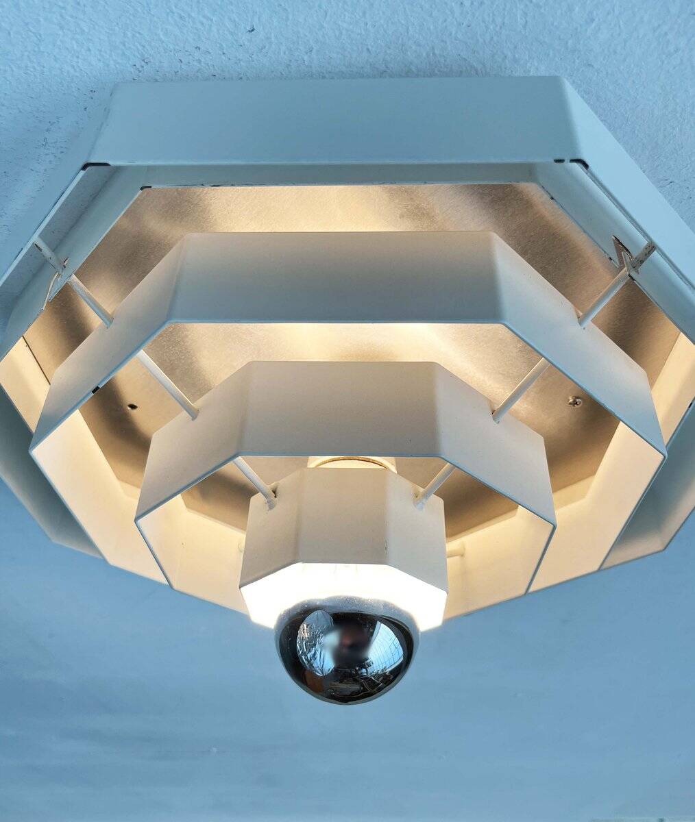 Lampe Plafonnier Octaform Allemande Moderne du Milieu du Siècle par Spectral Leuchten, 1960s