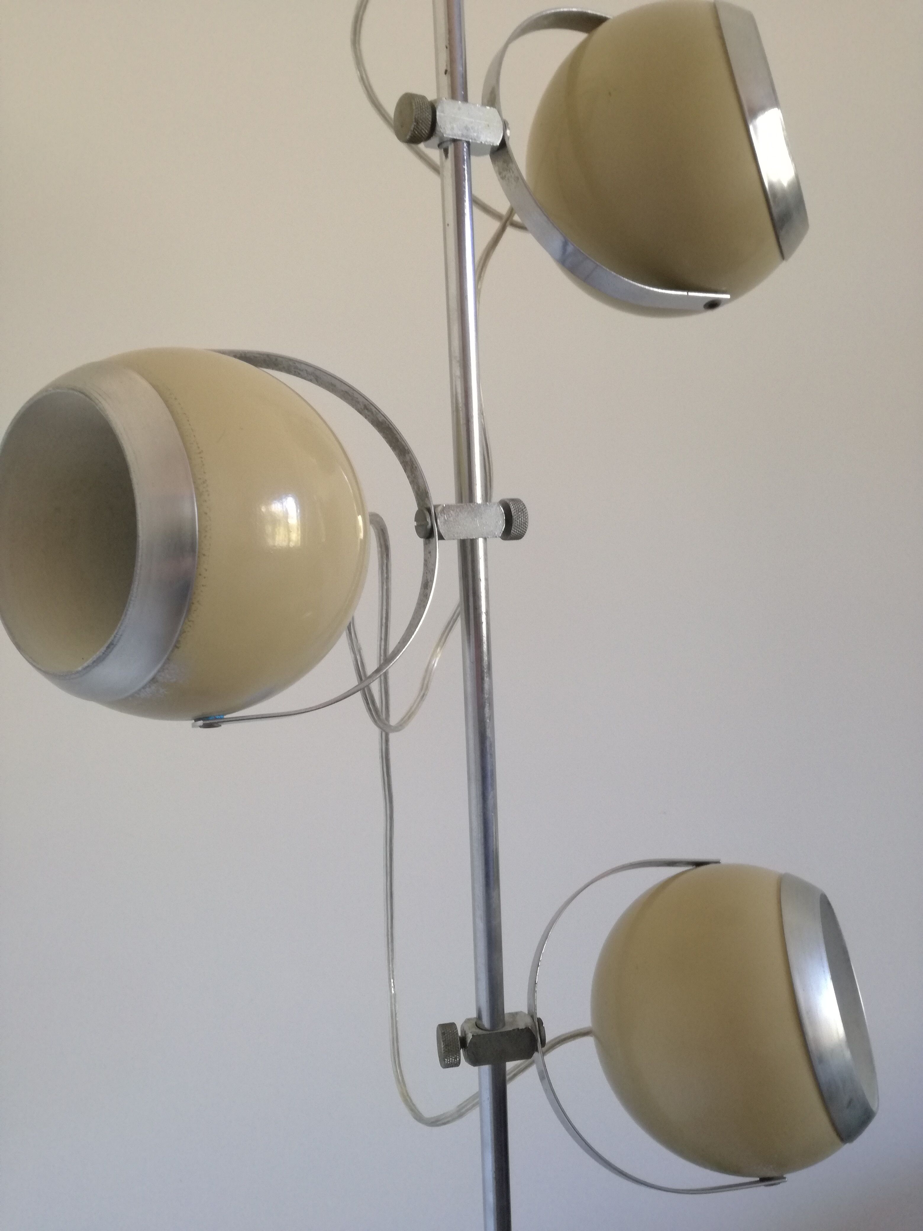 Vintage eyeball lamppost