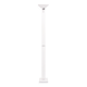 Post Modern White Floor Lamp 1980s Belgium