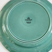 Plat en faïence Royal Boch vert 31 cm