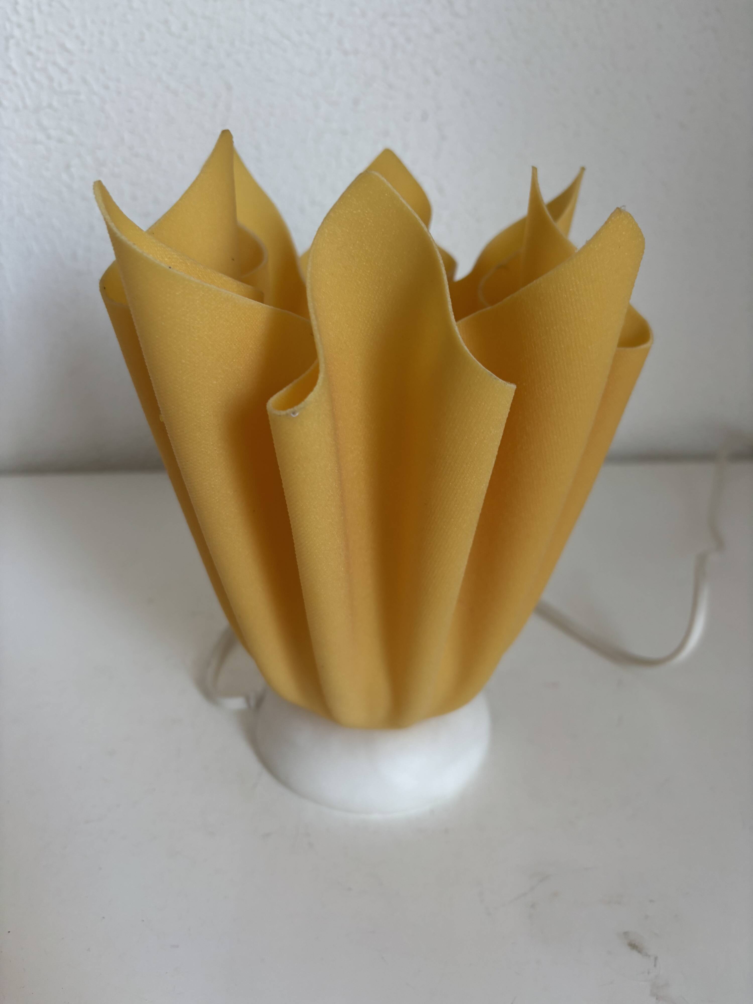 Vintage 1970s Georgia Jacob Coqueluche Table Lamp - 20 cm