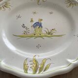 Moustiers decorative plate