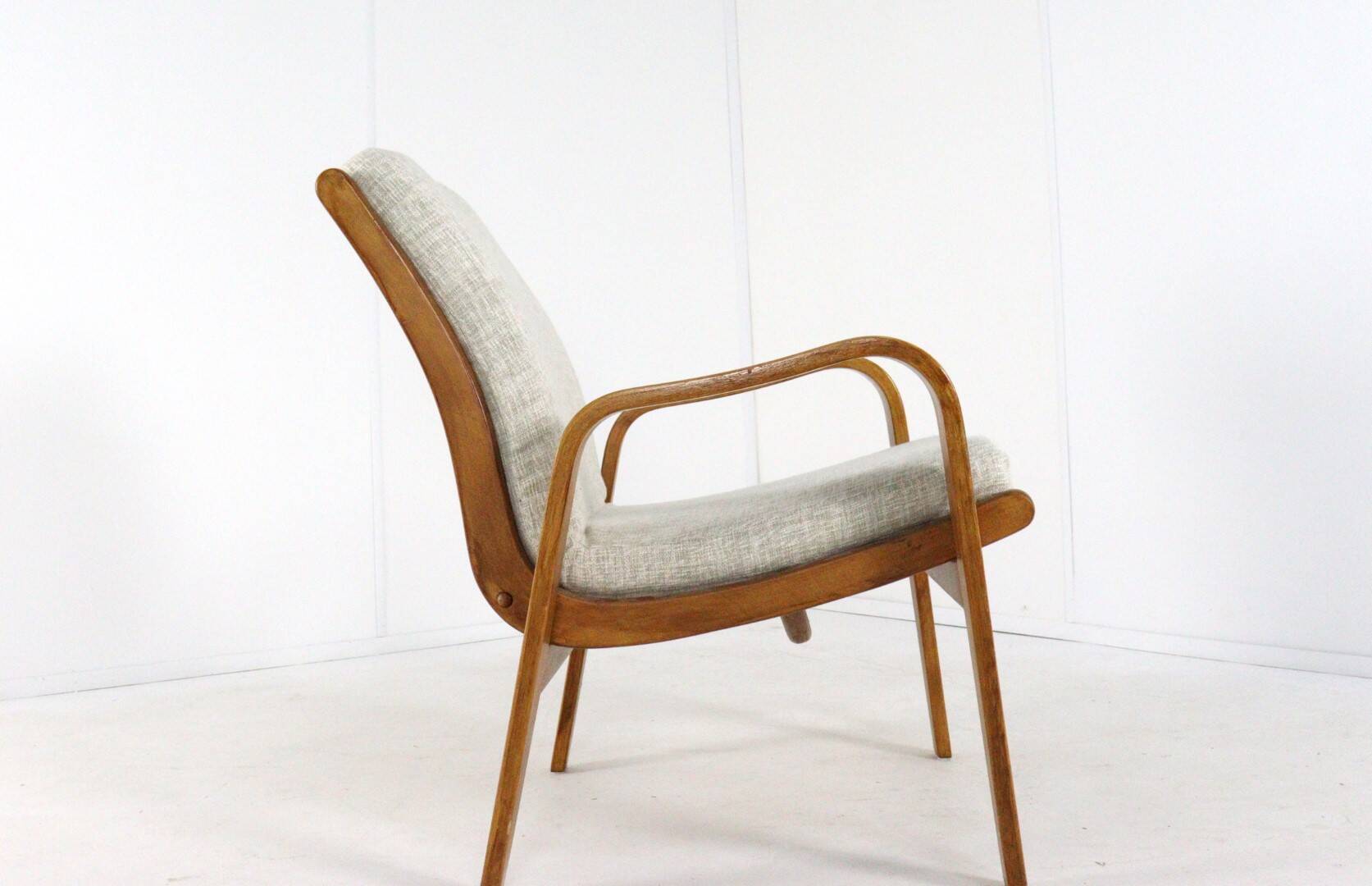 Fauteuil en contreplaqué Pastoe FB06 modèle femme