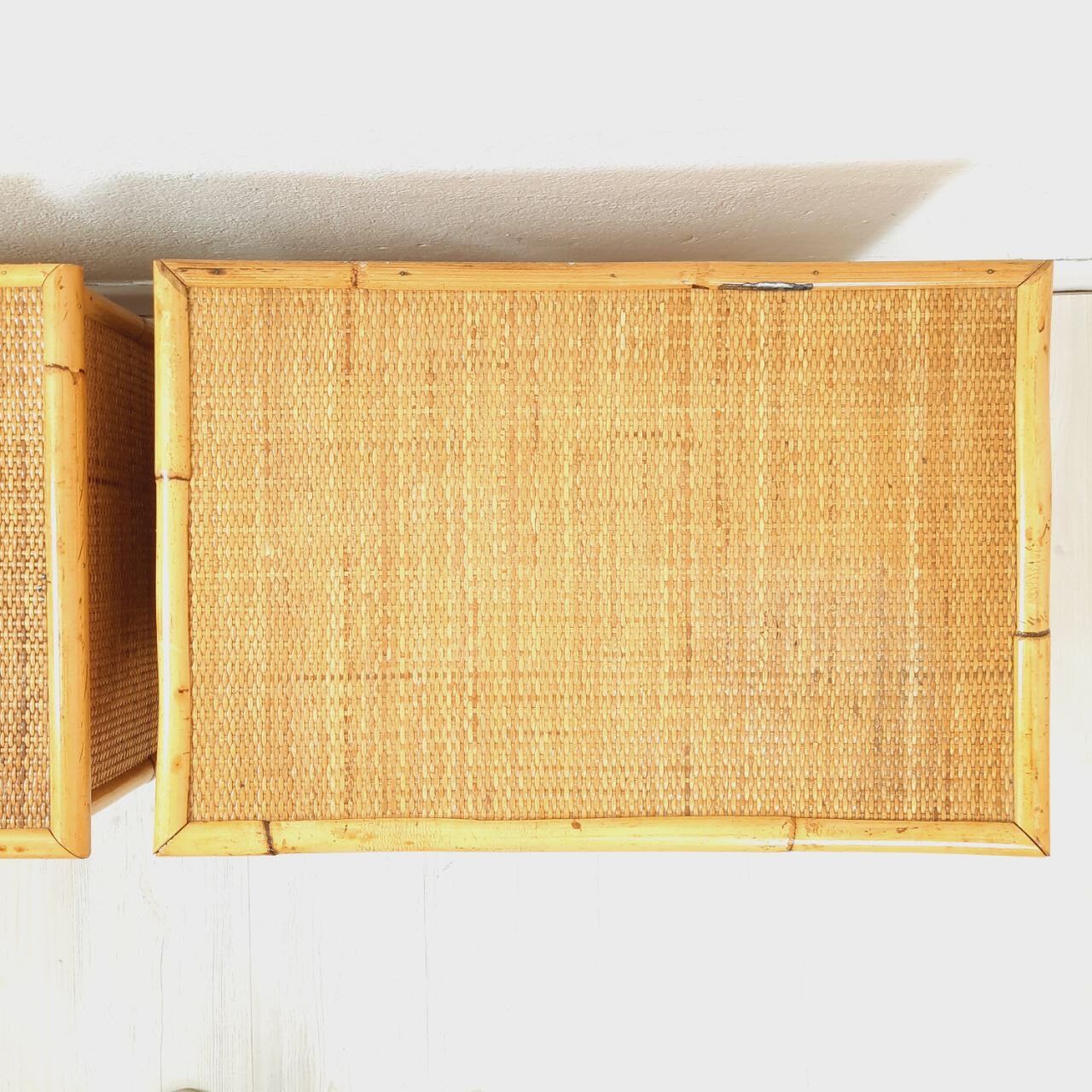 Vintage bamboo bedroom, Dal vera, wicker