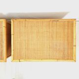 Chambre en bambou vintage, Dal vera, osier