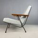 Koene Oberman easy chair with teak armrests for Gelderland, 1954