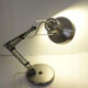 Chrome articulated office lamp